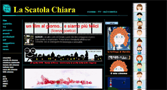 Desktop Screenshot of lascatolachiara.it
